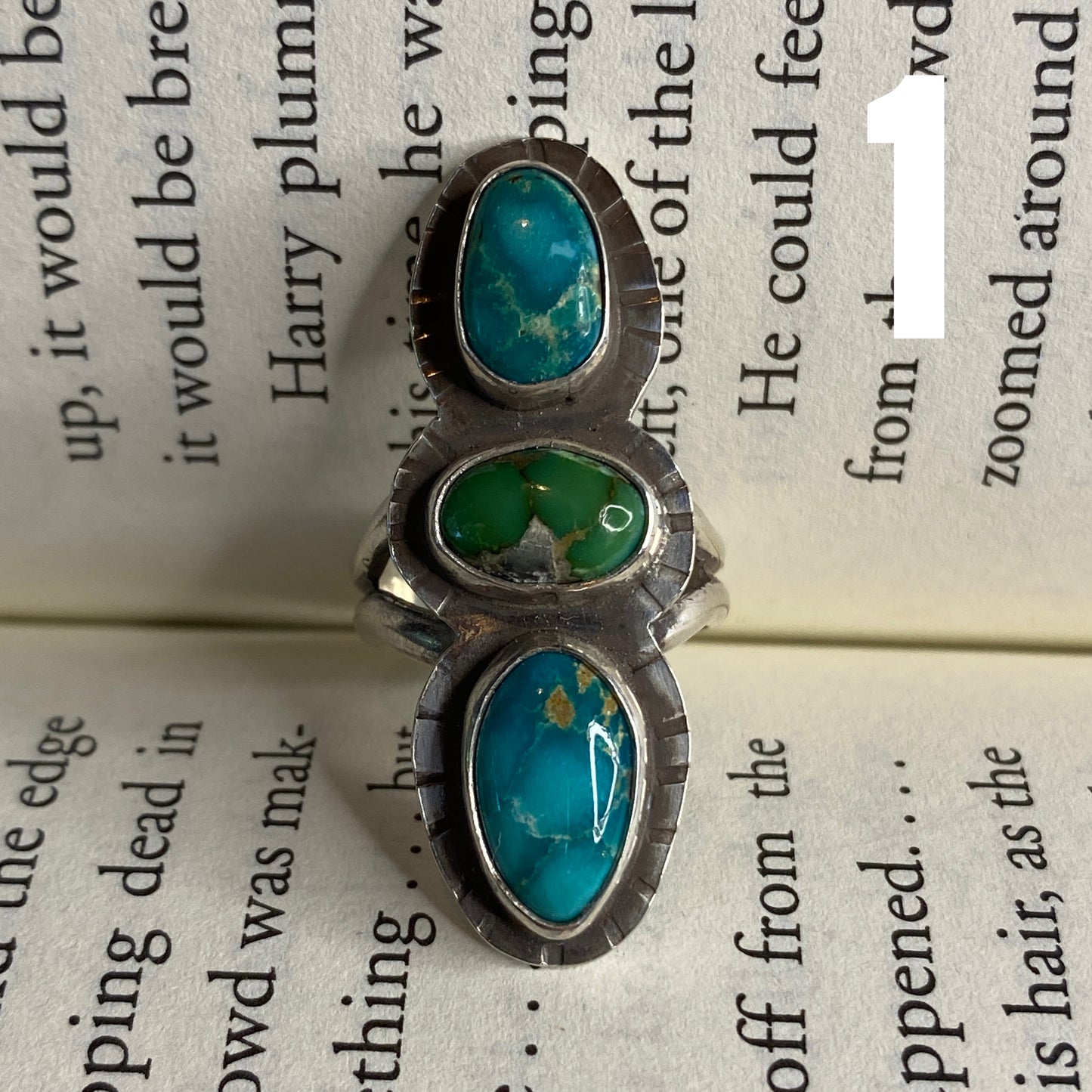 Multi-Stone Turquoise Statement Rings
